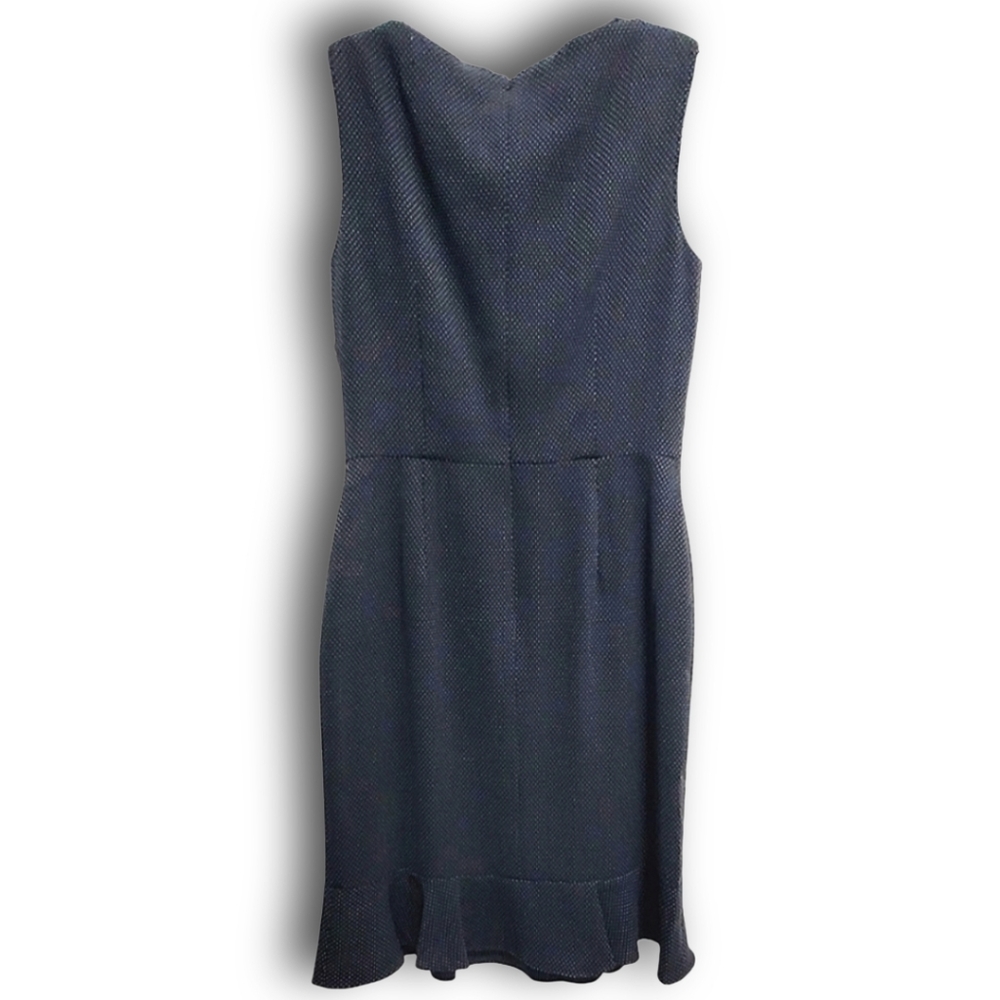 White House Black Market Sheath Dress with Ruffled Bottom Size 4 - Picture 6 of 12